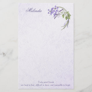 Columbine Bouquet Stationery