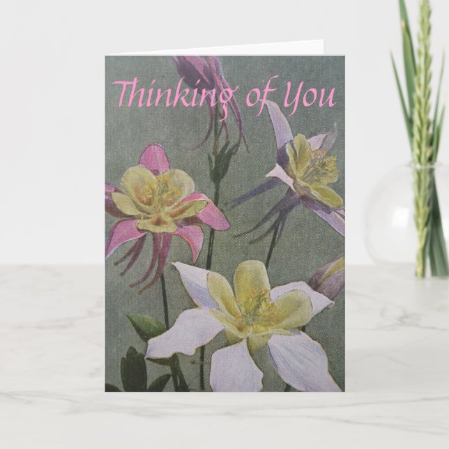 Columbine Card (Front)