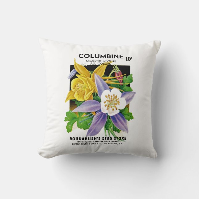 Columbine Cushion (Front)