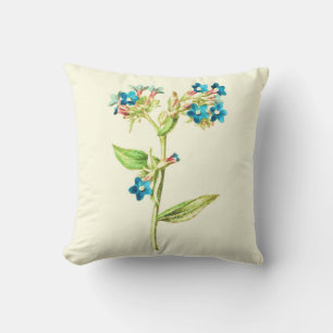 Columbine Flowers Cushion