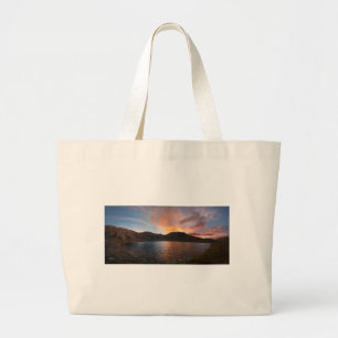 Columbine Lake Sunrise - Weminuche Wilderness Large Tote Bag