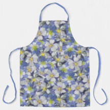Columbines Seamless Pattern
