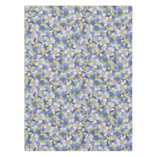 Columbines Seamless Pattern Tablecloth