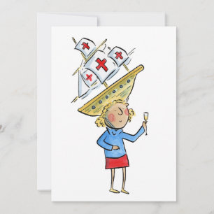 Columbus Day Invitation