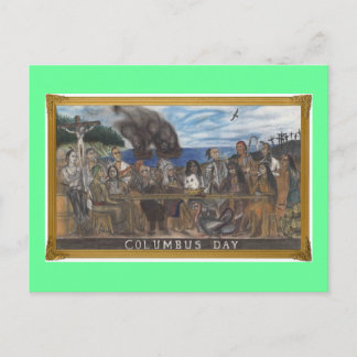 Columbus Day Postcard