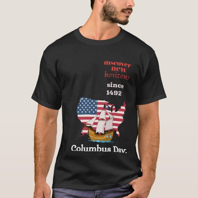 Columbus Day T-Shirt (Front)