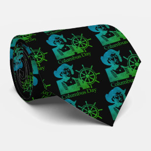 Columbus Day Tie