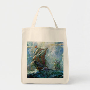 Columbus Day Tote Bag
