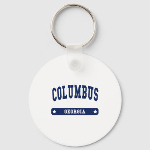 Columbus Georgia College Style tee shirts Key Ring