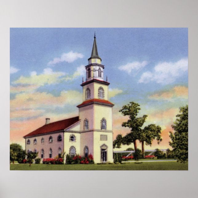 Columbus Georgia Fort Benning Chapel Poster (Front)