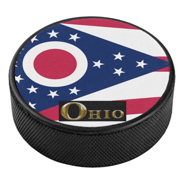 COLUMBUS HOCKEY PUCK (3/4)