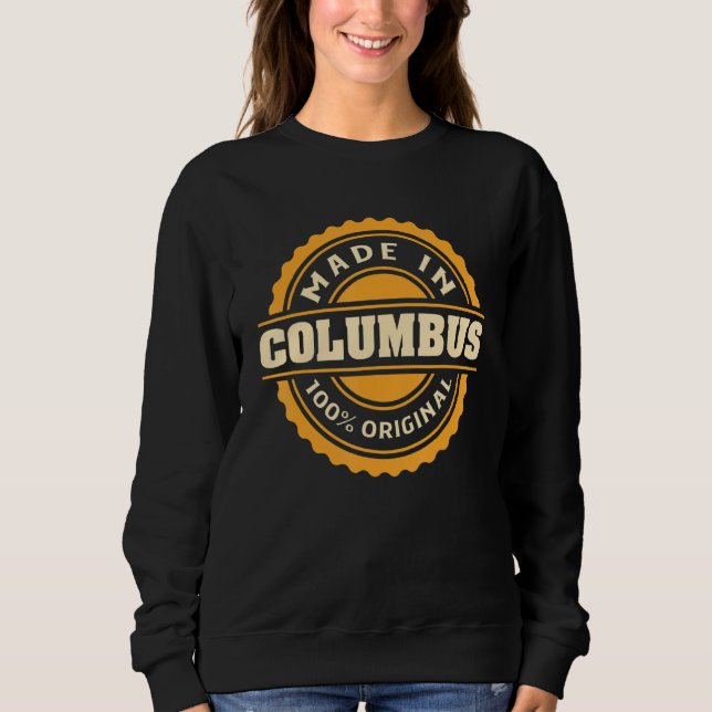 Columbus Hometown Sweatshirt (Front)