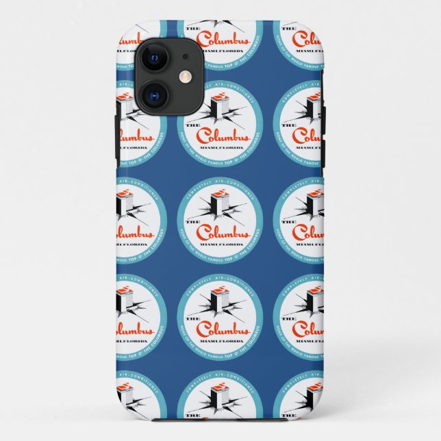 Columbus Hotel Miami Florida Case-Mate iPhone Case (Back)
