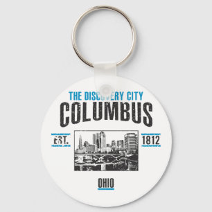Columbus Key Ring