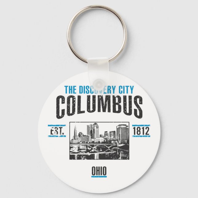 Columbus Key Ring (Front)