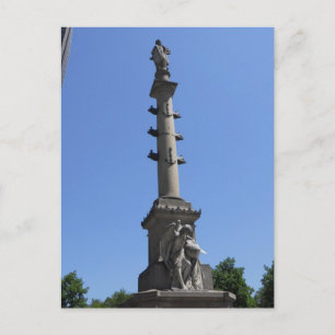 Columbus Memorial Columbus Circle Manhattan NY Postcard
