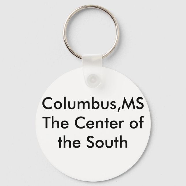 Columbus,MSThe Centre of the South Key Ring (Front)