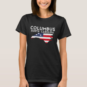 Columbus North Carolina USA State America Travel T-Shirt