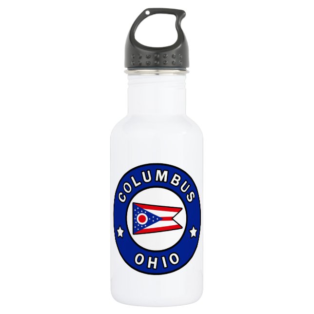 Columbus Ohio 532 Ml Water Bottle (Front)