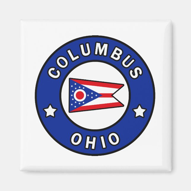 Columbus Ohio Magnet (Front)