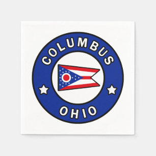 Columbus Ohio Napkin