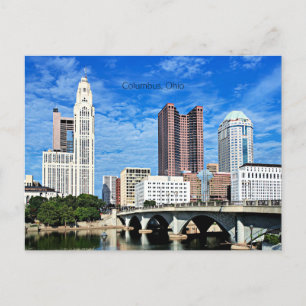 Columbus, Ohio skyline Postcard