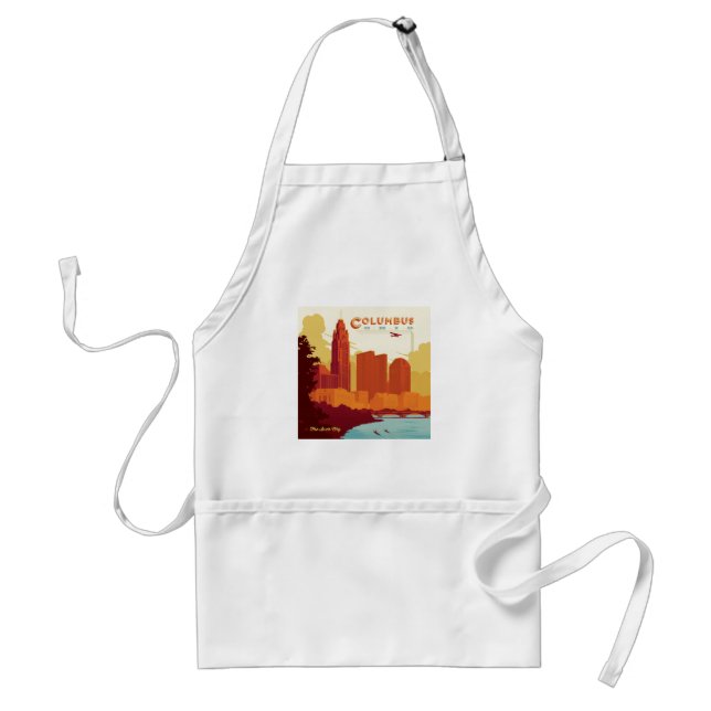 Columbus Ohio | The Arch City Standard Apron (Front)