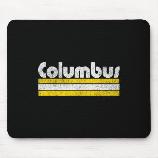 Columbus Soccer Vintage City  Mouse Pad