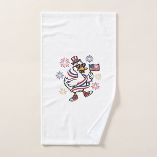 Columbus Soccer Vintage Engraving Shirt Design_1 Hand Towel
