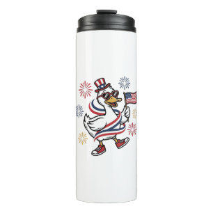 Columbus Soccer Vintage Engraving Shirt Design_1 Thermal Tumbler