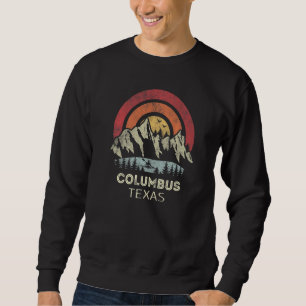 Columbus Texas Mountain Sunset Sunrise Kayaking   Sweatshirt