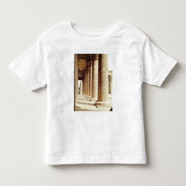 Columns in the Pronaos  of the Temple of Horus Toddler T-Shirt (Front)