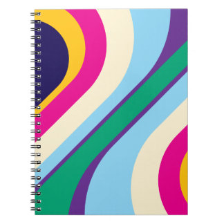 Colurful Spiral Notebook 