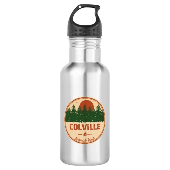 Colville National Forest 532 Ml Water Bottle (Front)