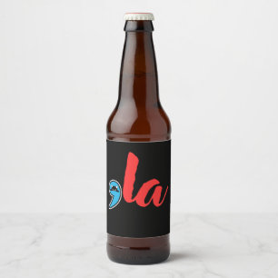 Coma La 2024 Cat Lady Beer Bottle Label