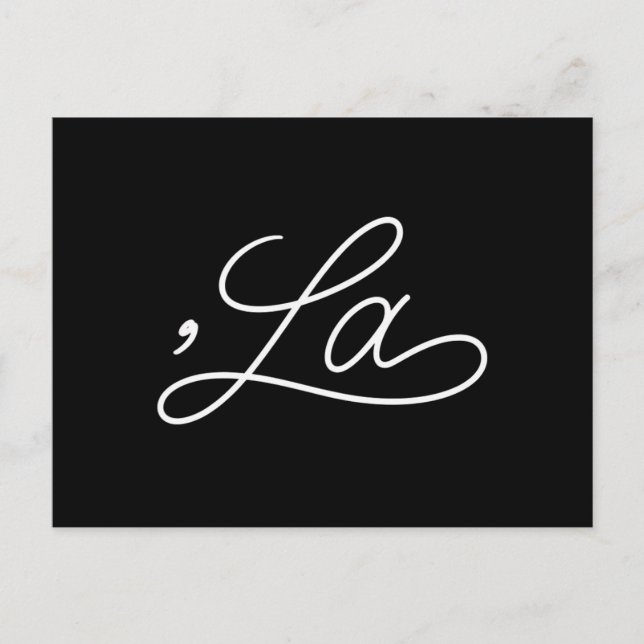 Coma La 2024 Postcard (Front)