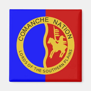 Comaanche Nation Flag Magnet