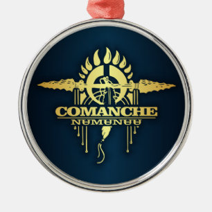 Comanche 2 metal tree decoration