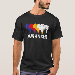 Comanche People Native American Indian Medicine Wh T-Shirt