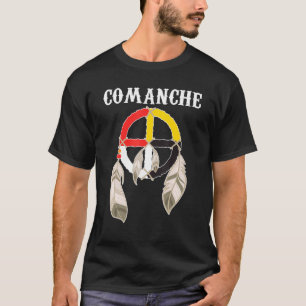 Comanche People Native American Indian Medicine Wh T-Shirt