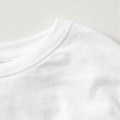 Comanchee Village Toddler T-Shirt (Detail - Neck (in White))