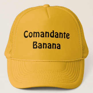 comandante  banana trucker hat