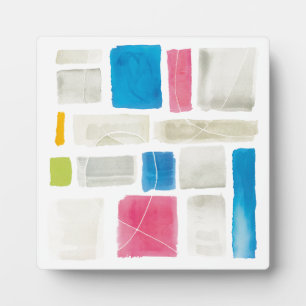 Comares III Abstract Print Sue Schlabach Plaque