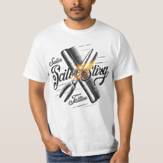 comb and shears flash T-Shirt