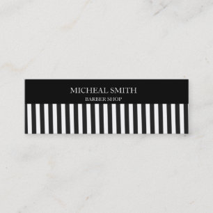 Comb hair salon professional cover mini mini business card