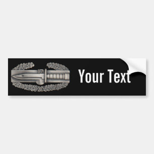 Combat Action Badge Bumper Sticker