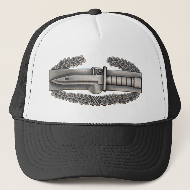 Combat Action Badge Trucker Hat (Front)