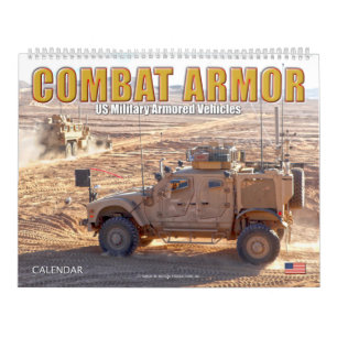 COMBAT ARMOR - US Military Armoured Vehicles Calendar