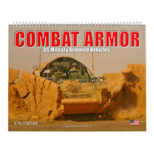 COMBAT ARMOR - US Military Armoured Vehicles Calendar