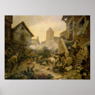 Combat at Cholet or The Suicide of General Poster